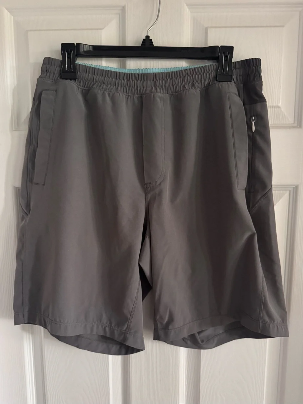 Birddogs Teal-Blue Lined Athletic Shorts - Picture 1 of 6